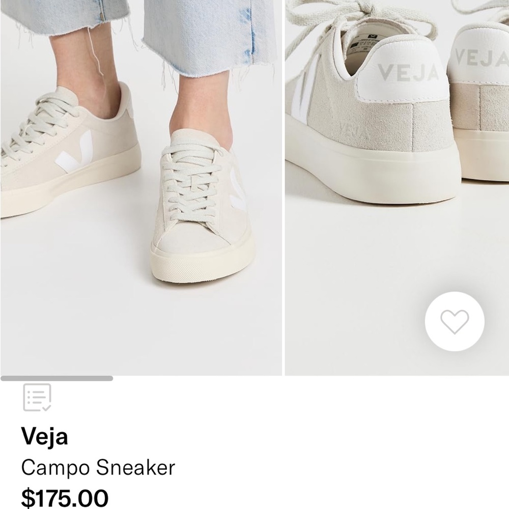 Veja campo suede, size 41